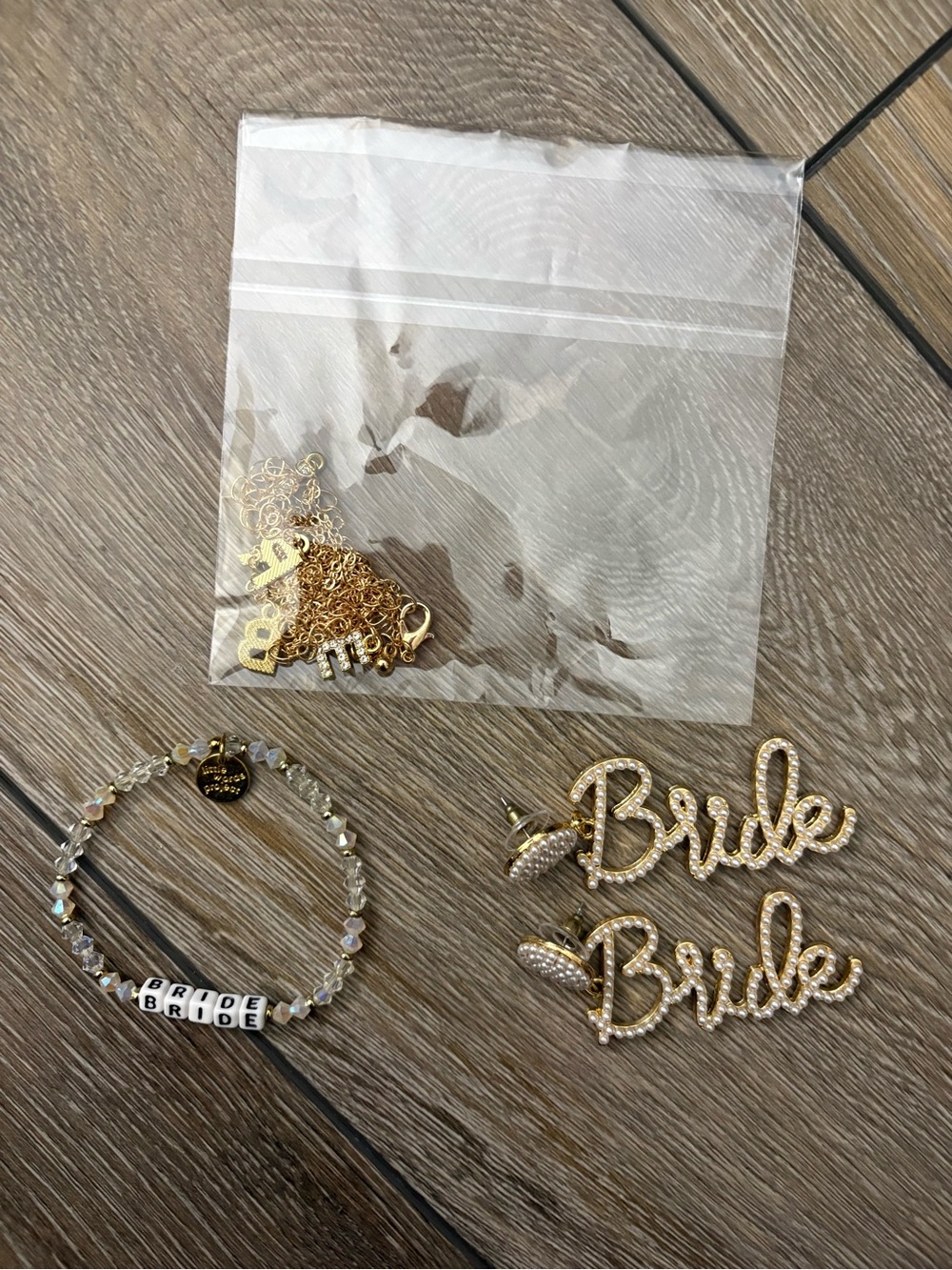Little words project bride bracelet and other bride jewelry!